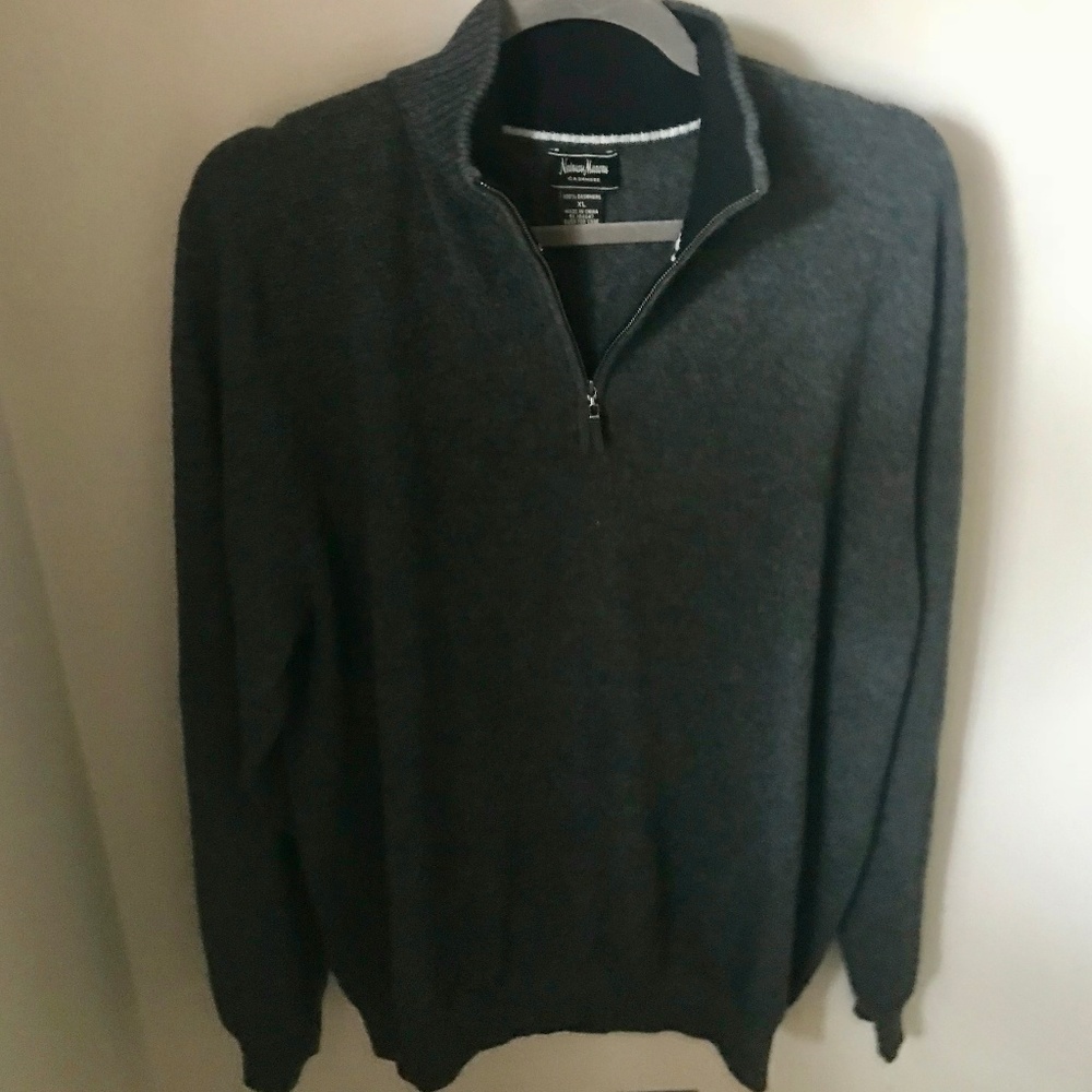 Mock Cashmere Turtleneck Sweater